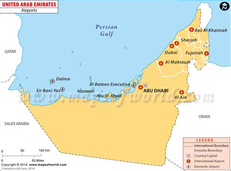 List of airports in the United Arab Emirates .
